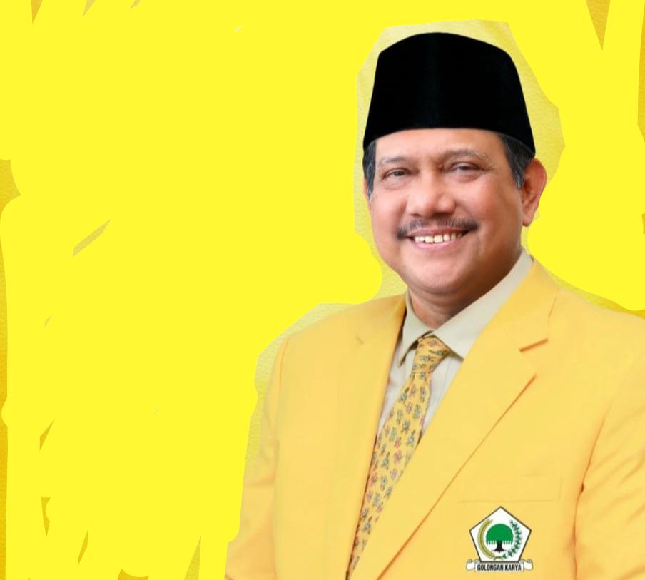 L Irjen Pol (Purn) Rikwanto ditunjuk Ketum Partai Golkar Bahlil Lahadalia sebagai Plt Ketua DPD Partai Golkar Kalsel.(Dok Radar Banjarmasin)
