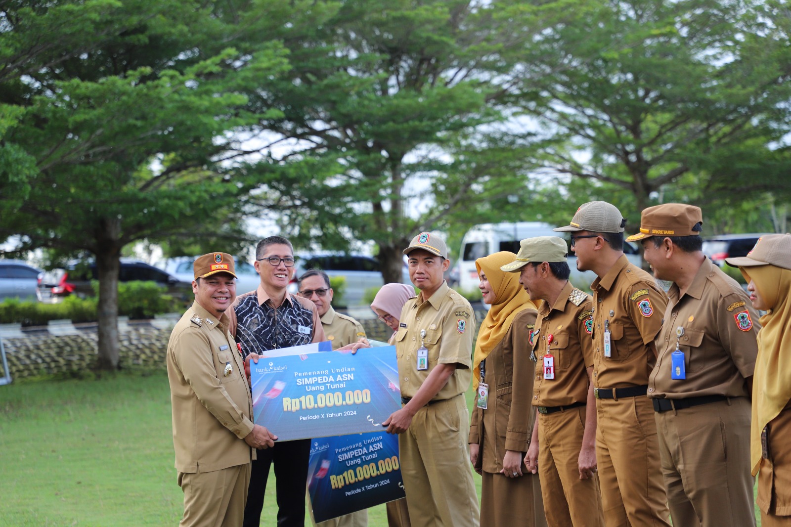 UNDIAN:Penyerahan hadiah SIMPEDA ASN 2024.
