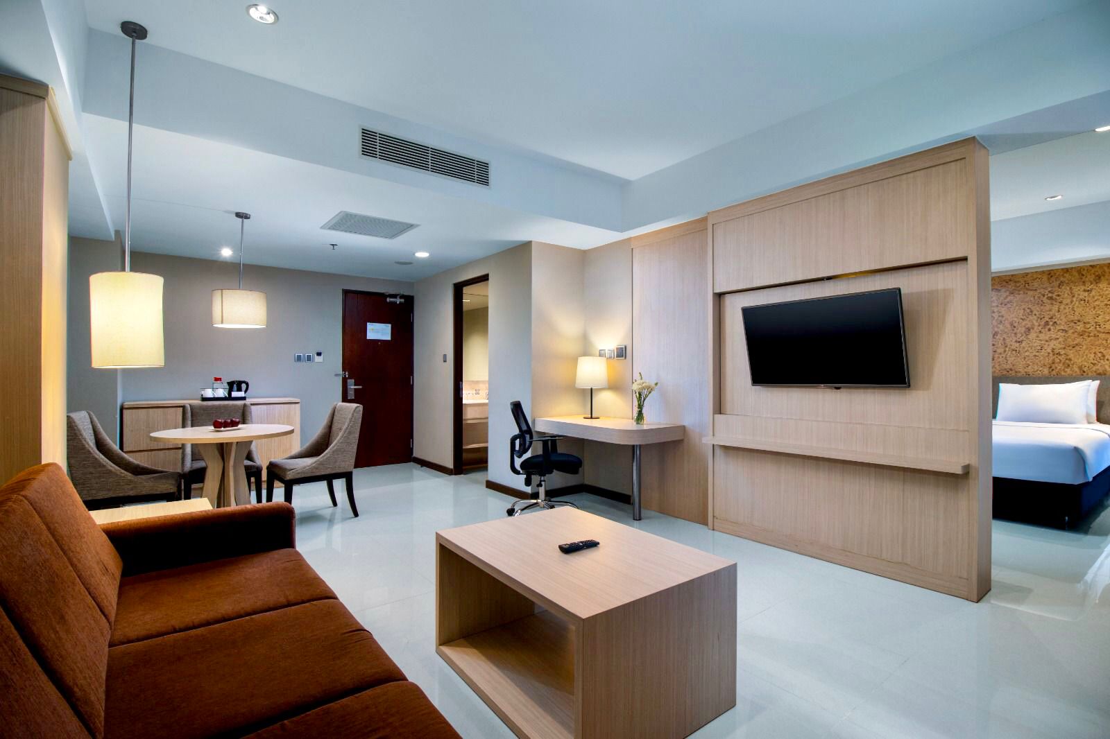 SUITE ROOM: Grand Tan memiliki tiga tipe kamar, yakni Deluxe Room, Suite Room dan Presidential Room.