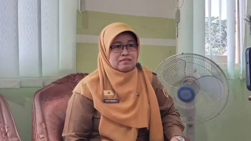 MEMASTIKAN: Kepala Dinas Kesehatan Banjarbaru dr. Juhai Triyanti Agustina memastikan virus HMPV belum ditemukan di Banjarbaru.