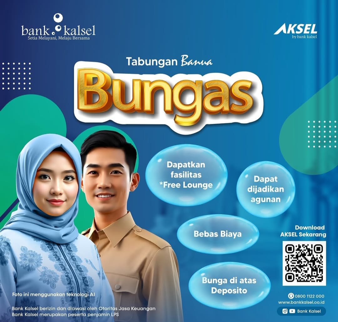 INOVASI:Tabungan Banua BUNGAS Inovasi dari Bank Kalsel.