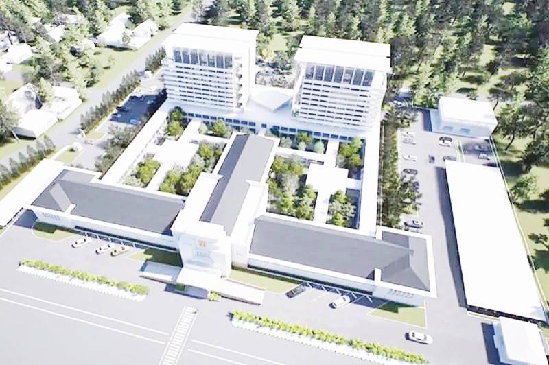 MASTERPLAN: Ilustrasi Perencanaan Masterplan Balaikota Banjarbaru.