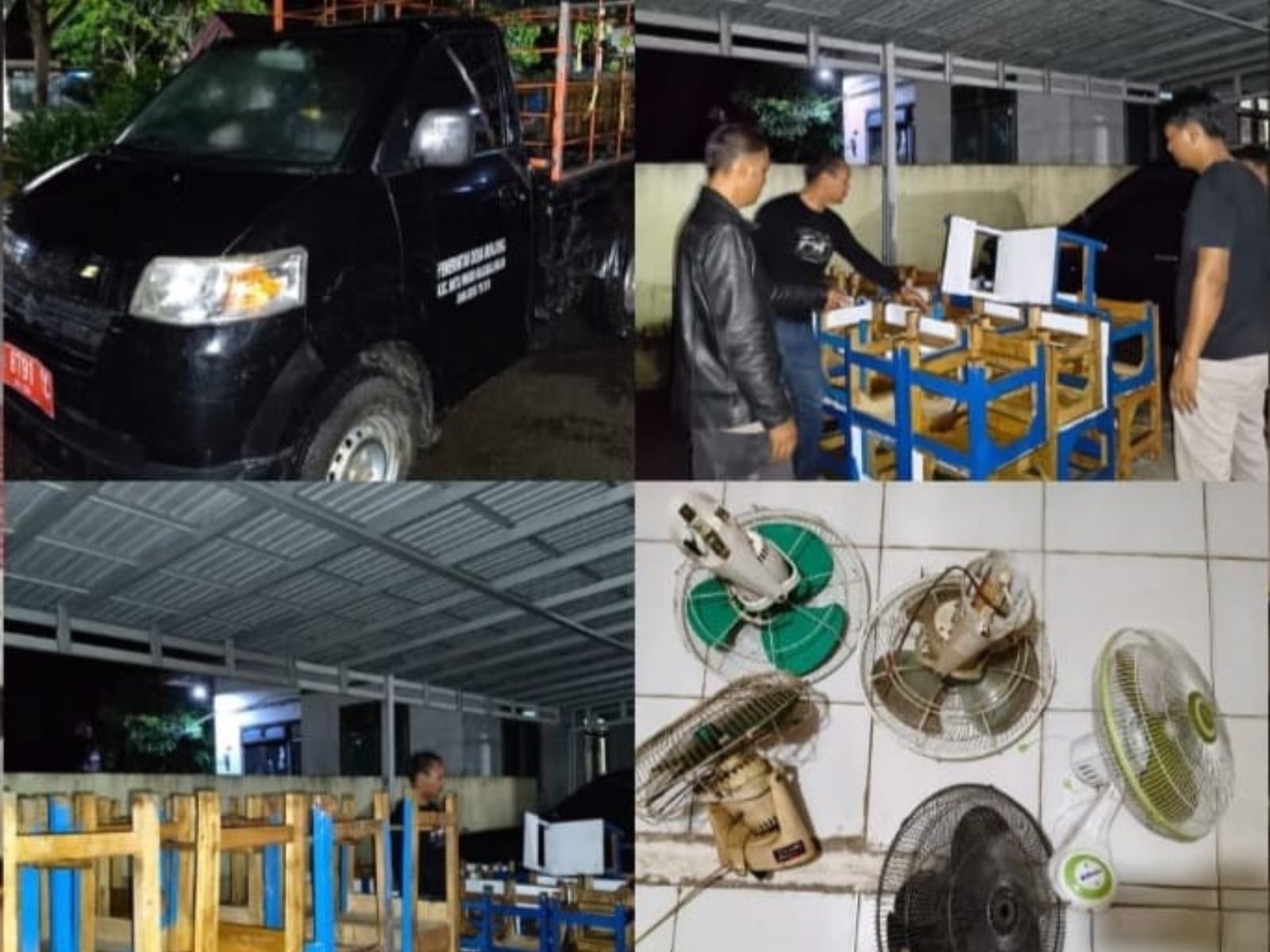 BARBUK: Barang bukti curian dari SDN Munjung, Balangan.