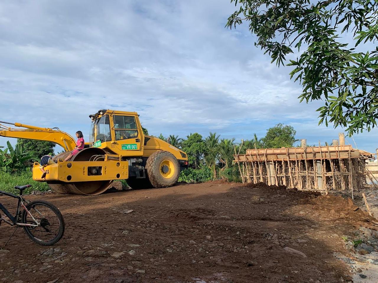 Proyek tahap pertama Jembatan Cemara Ujung - Sungai Andai di Banjarmasin Utara sudah mencapai 98 persen.