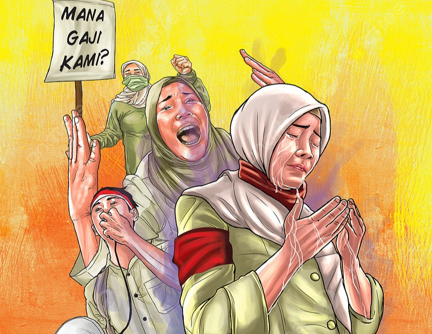 BELUM DIBAYAR: Sudah sebulan gaji guru honorer di Dinas Pendidikan dan Kebudayaan Kalsel belum dibayar. (Ilustrasi)