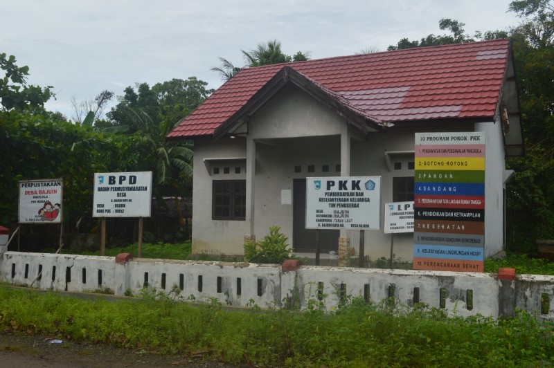 PEMDES: Kantor Desa Bajuin, Kecamatan Bajuin.