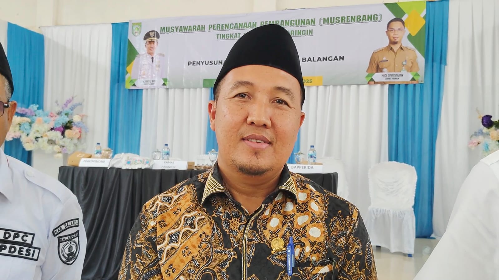 Ketua Komisi III DPRD Balangan, Hafis Ansyari.(Foto:M Dirga/Radar Banjarmasin)