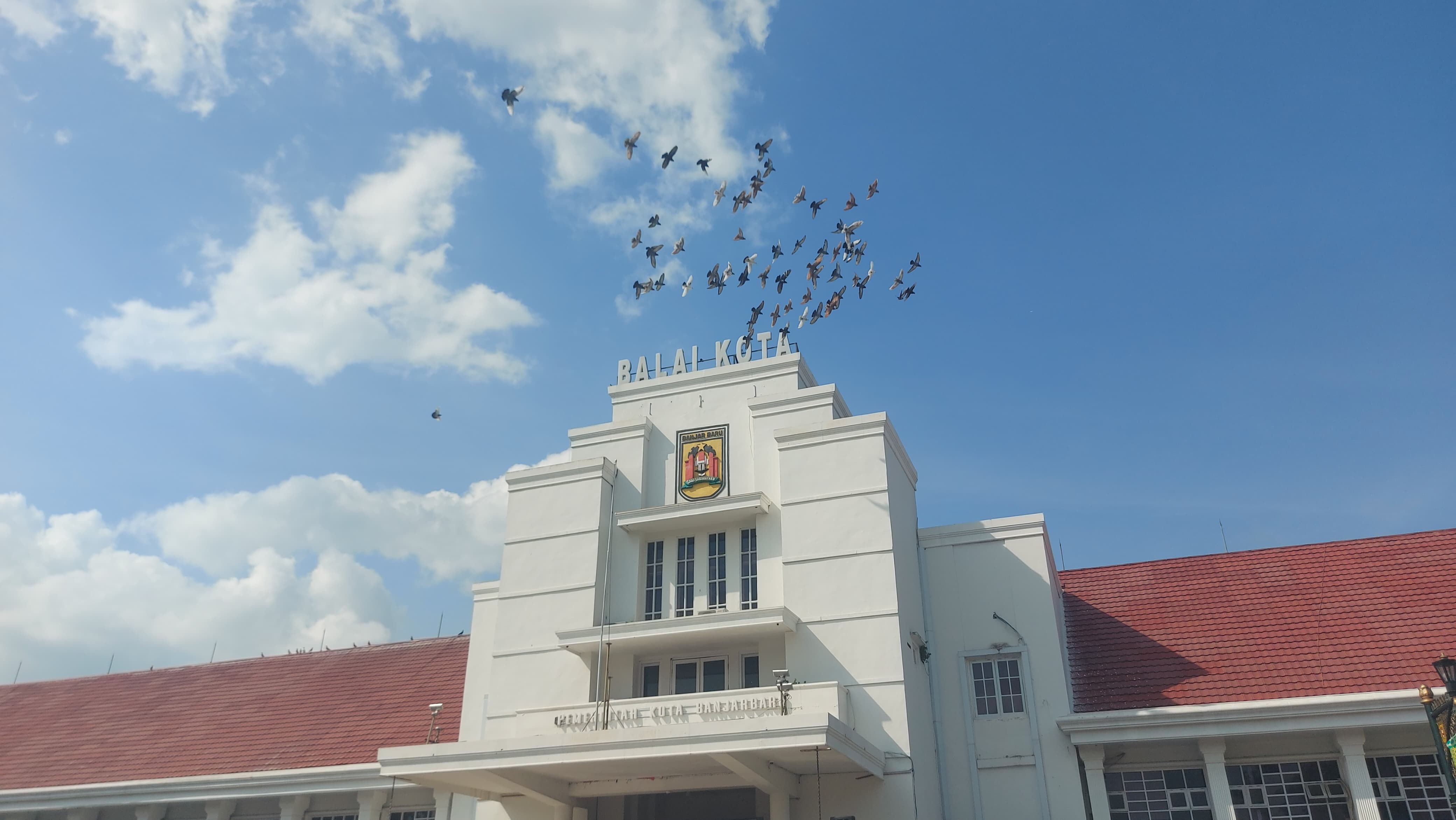 BALAI KOTA: Gedung Balai Kota atau kantor Wali Kota Banjarbaru. (FADLAN ZAKIRI/RADAR BANJARMASIN)