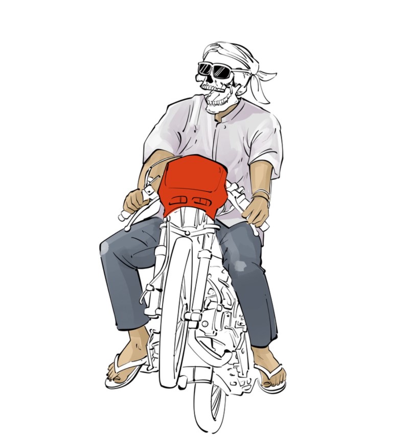 Ilustrasi Balap Liar