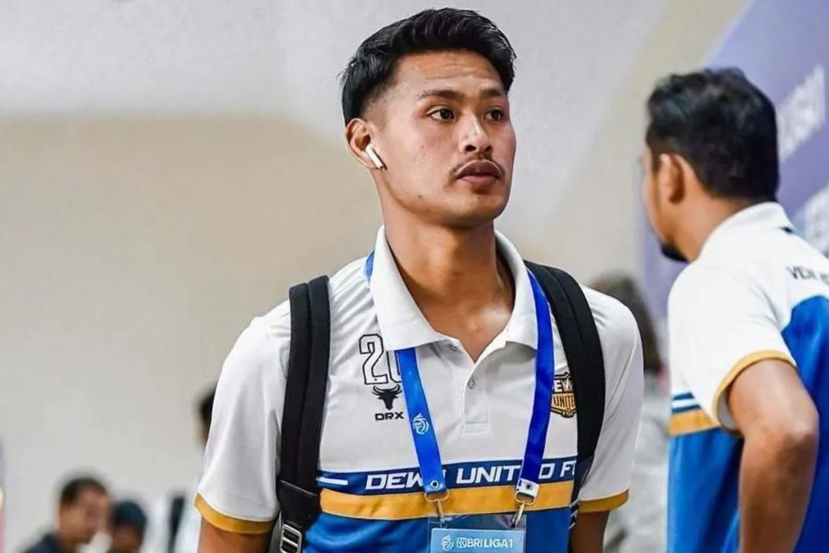 SIAP BERSAING: Septian Bagaskara siap bersaing dengan para penyerang Timnas Indonesia demi dapatkan posisi utama di lini depan.