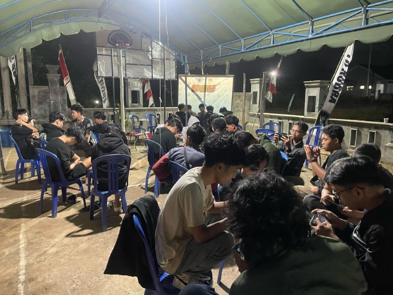 TIDAK DIKEKANG: Pasien rehab YR Kobra saat terlibat dalam lomba E-Sport Mobile Legend Bang Bang (MLBB), yang digelar pada akhir Februari 2025 tadi.