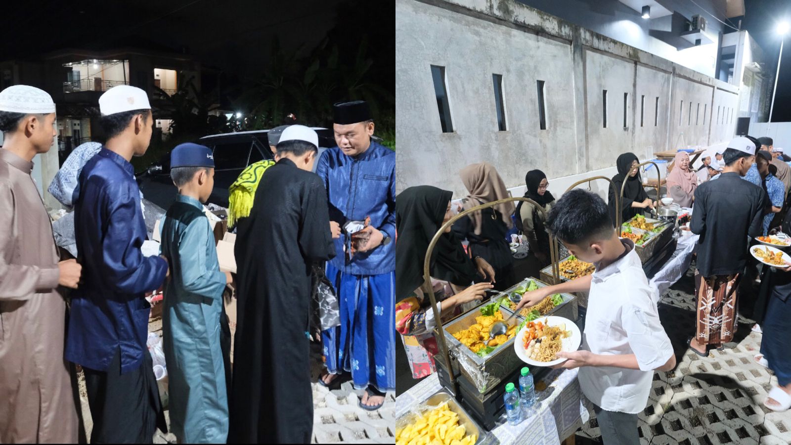 CARI BERKAH: Wakil Ketua DPRD Kotabaru yang juga Ketua DPD PAN Kotabaru, Awaludin mengundang anak panti asuhan dan anak pesantren berbuka puasa bersama, Rabu (12/3/2025).