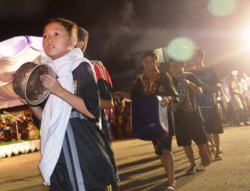 REVITALISASI: Lomba bagarakan&nbsp;sahur&nbsp;2024 di gelar Disdikbud Balangan