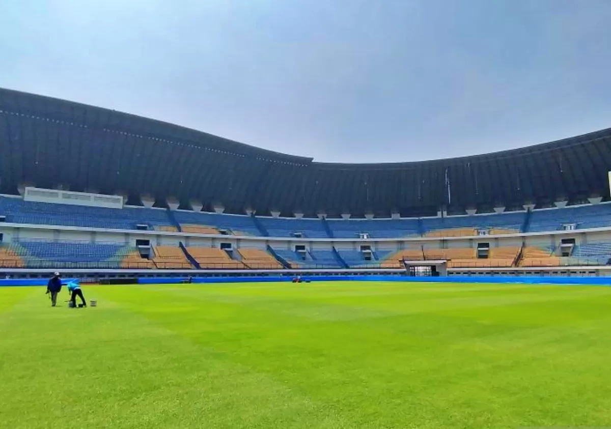 MODERN: Stadion Gelora Bandung Lautan Api (GBLA) bakal dikelola secara berkelanjutan serta memberikan dampak ekonomi positif bagi Kota Bandung.