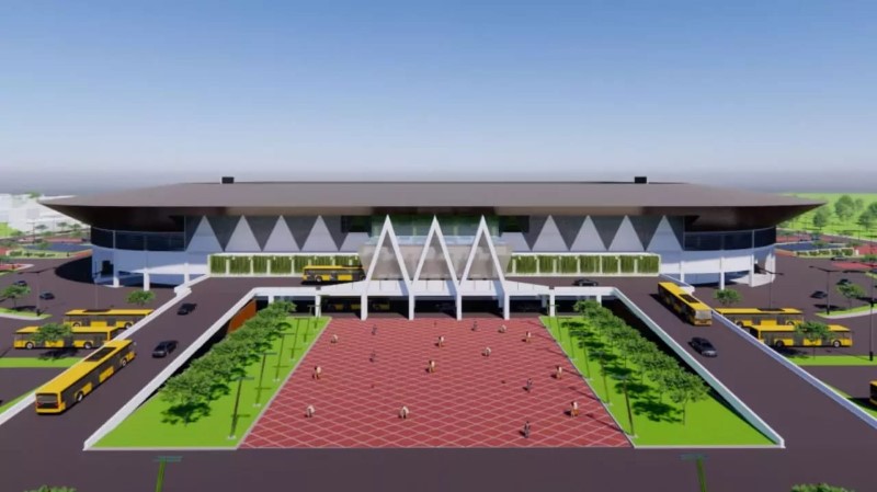 RENCANA: Stadion internasional di Kalsel bakal dibangun di Km 17, Gambut.