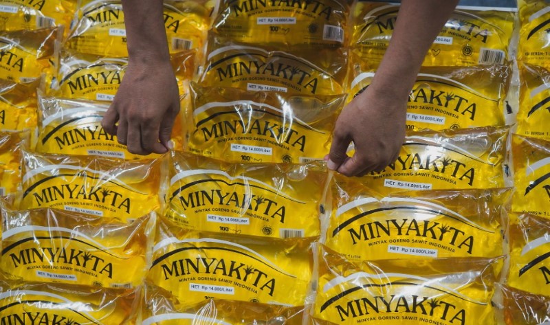 MIGOR BERSUBSIDI: Minyak goreng bersubsidi Minyakita, merek dagang milik Kementerian Perdagangan.