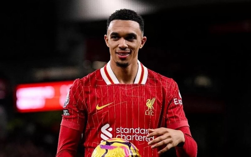 BAKAL PERGI: Bintang Liverpool, Trent Alexander-Arnold, dikabarkan telah mencapai kesepakatan pribadi dengan Real Madrid. (LFC)