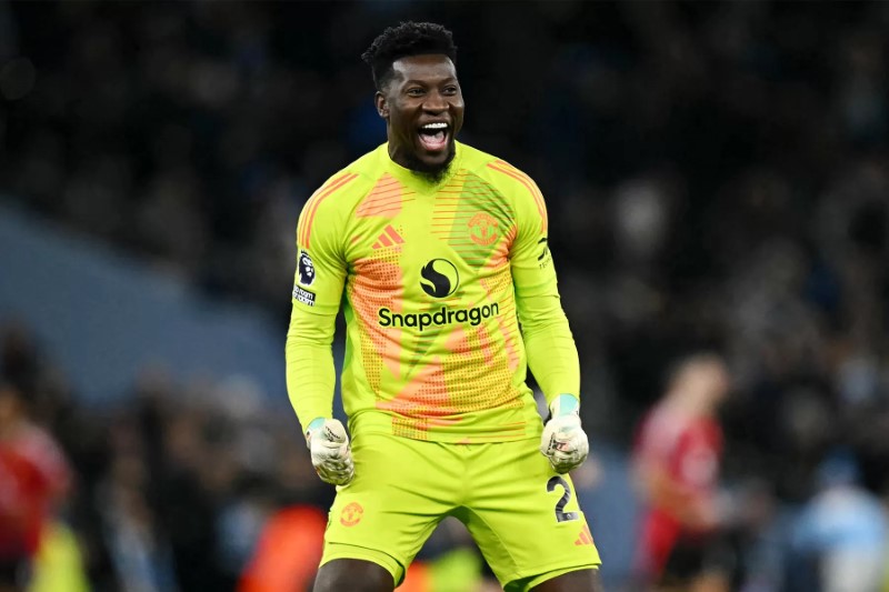 DILEPAS: Andre Onana siap dilepas Manchester United.