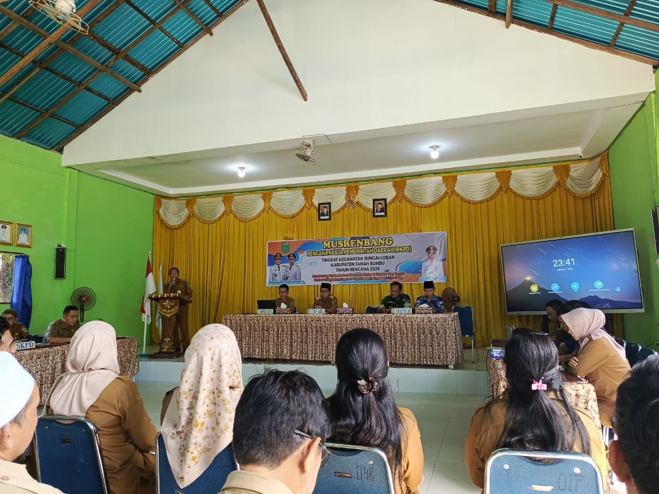 MUSRENBANG: Musrenbang Kecamatan Sungai Loban resmi digelar. Forum ini menjadi ajang penyusunan rencana pembangunan berbasis kebutuhan masyarakat dan potensi daerah.