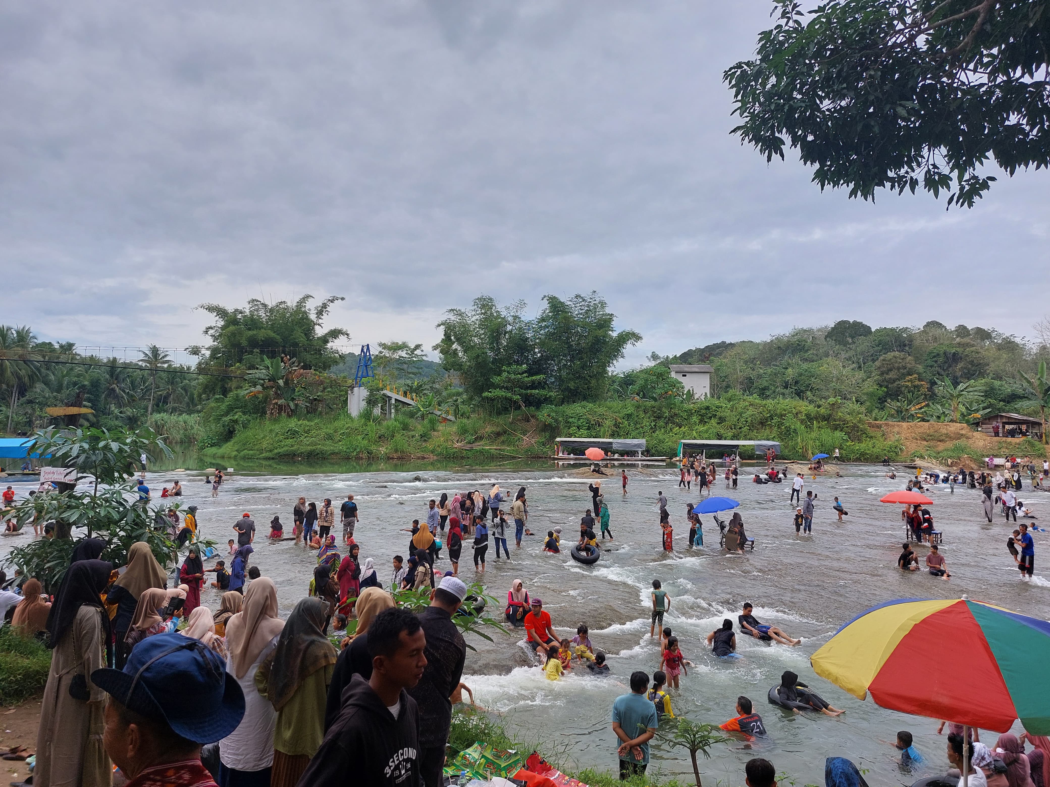 Salah satu objek wisata alam unggulan di Hulu Sungai Tengah (HST).