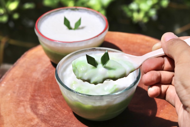 LUMPUR SURGA: Kue asal Banjarmasin yang unik namanya.
