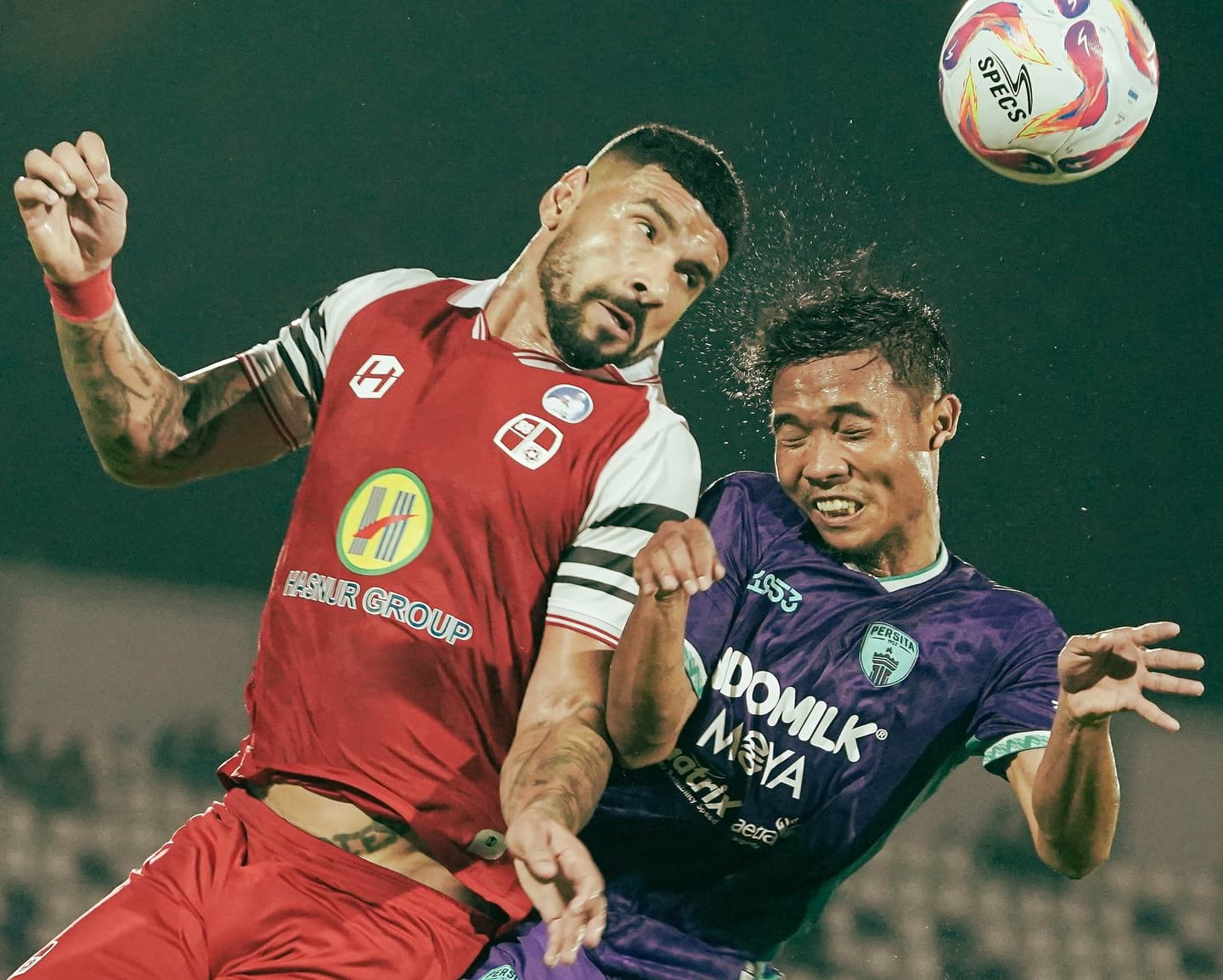 Satu gol Renan Alves belum mampu untuk menyelamatkan Barito dari kekalahan atas tuan rumah Persita Tangerang. (IG Barito Putera)