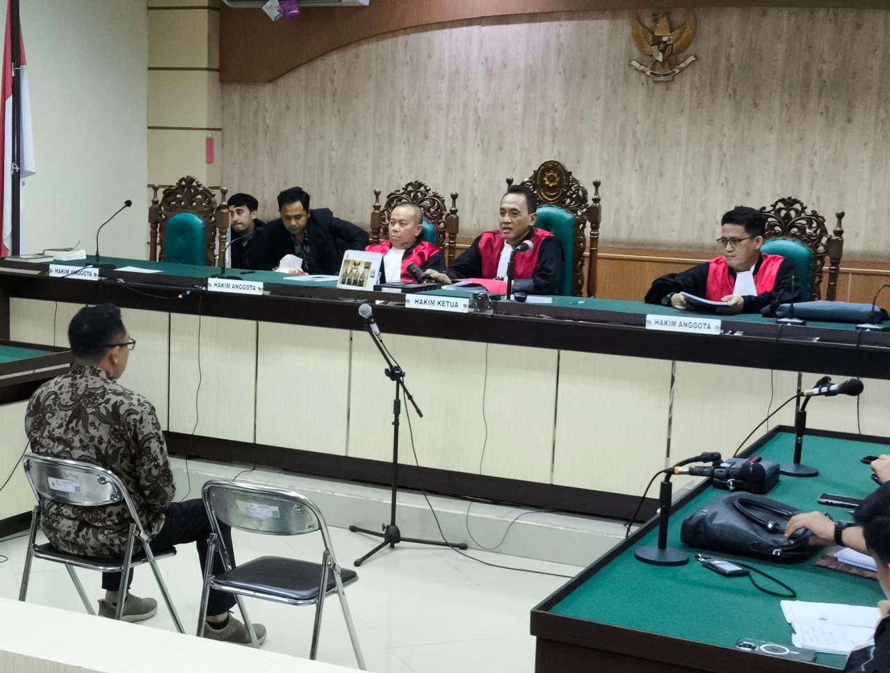SIDANG KPK: Majelis Hakim PN Tipikor Banjarmasin yang menangani perkara OTT KPK menetapkan sidang lanjutan digelar dua kali dalam sepekan.