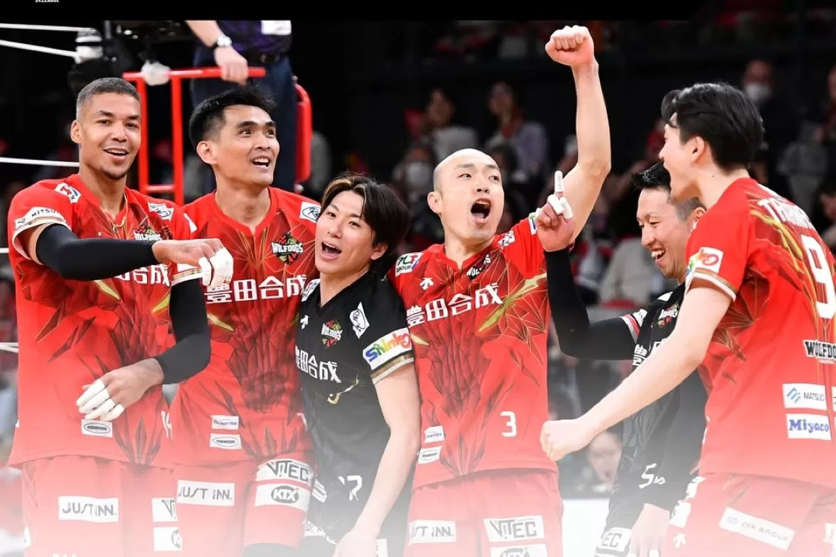 MELAJU: Pevoli Rivan Nurmulki membawa timnya Wolfdogs Nagoya melaju ke semifinal SV League atau Liga Voli Jepang 2024/2025.