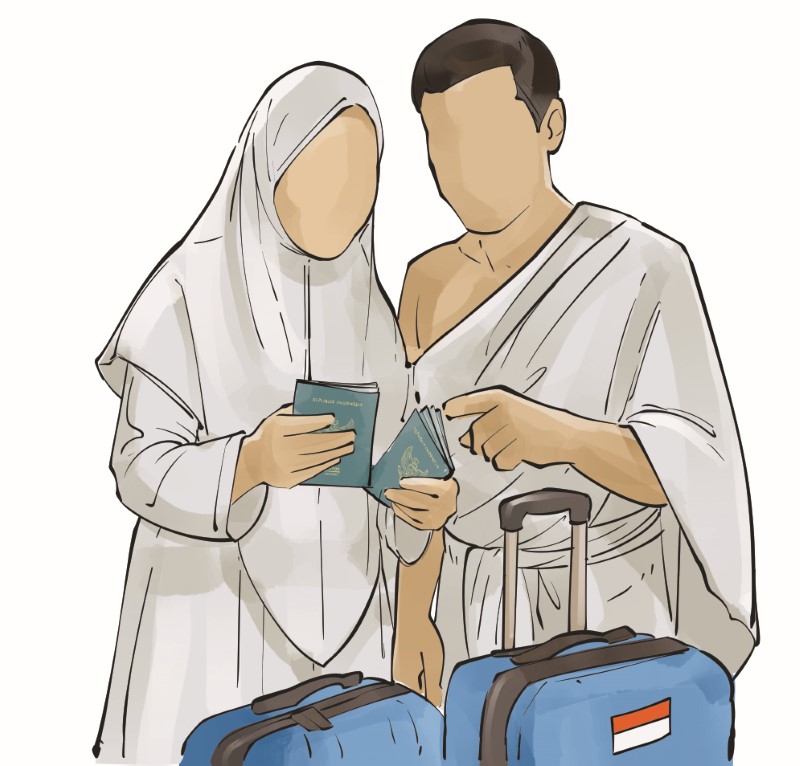 Ilustrasi haji
