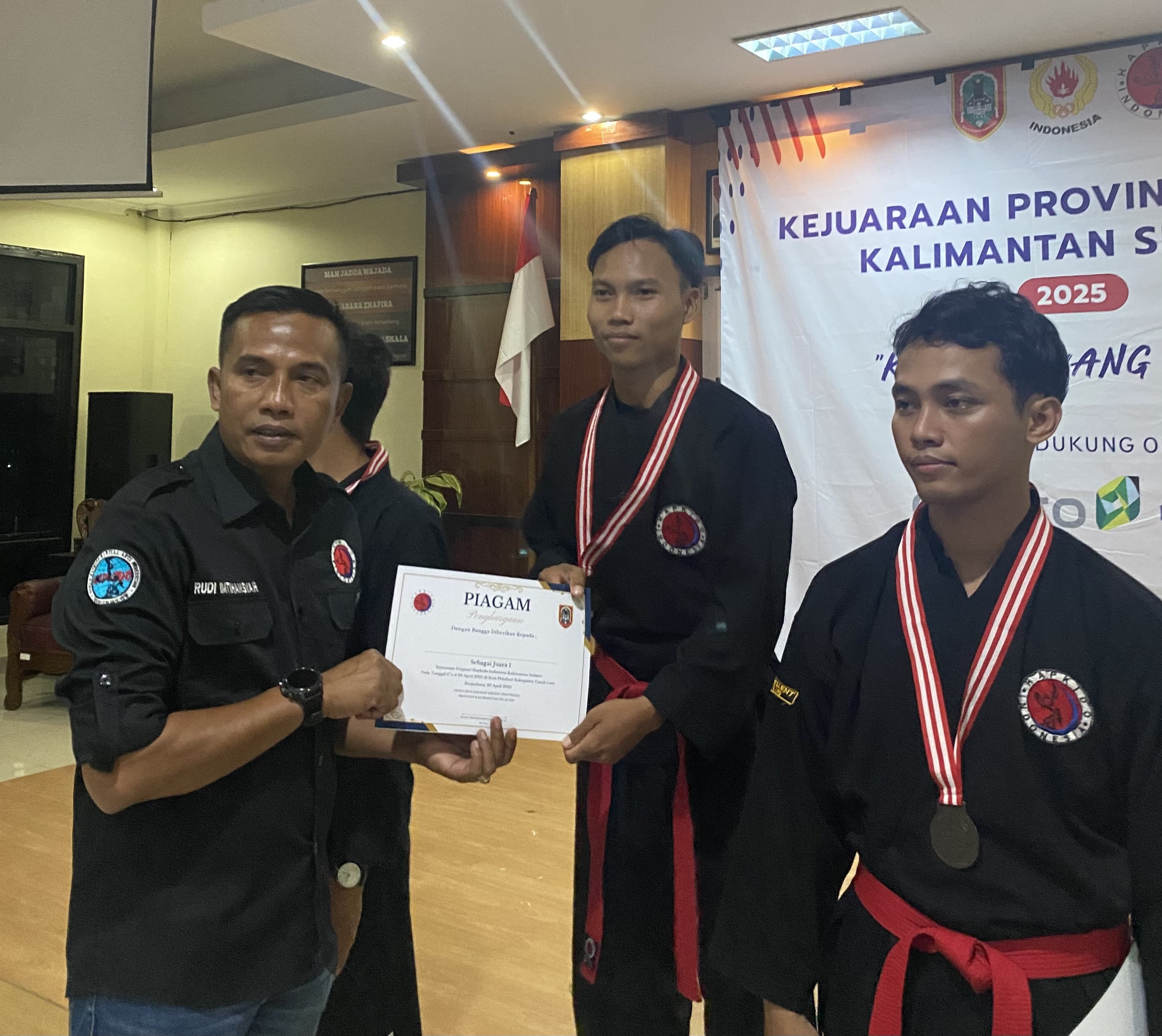 BELA DIRI BARU: Hapkido ingin unjuk gigi di Porprov XII dengan menggelar Kejurprov beberapa waktu lalu.