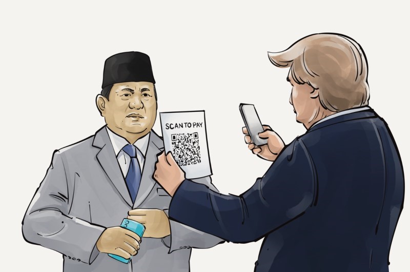 Trump vs Prabowo