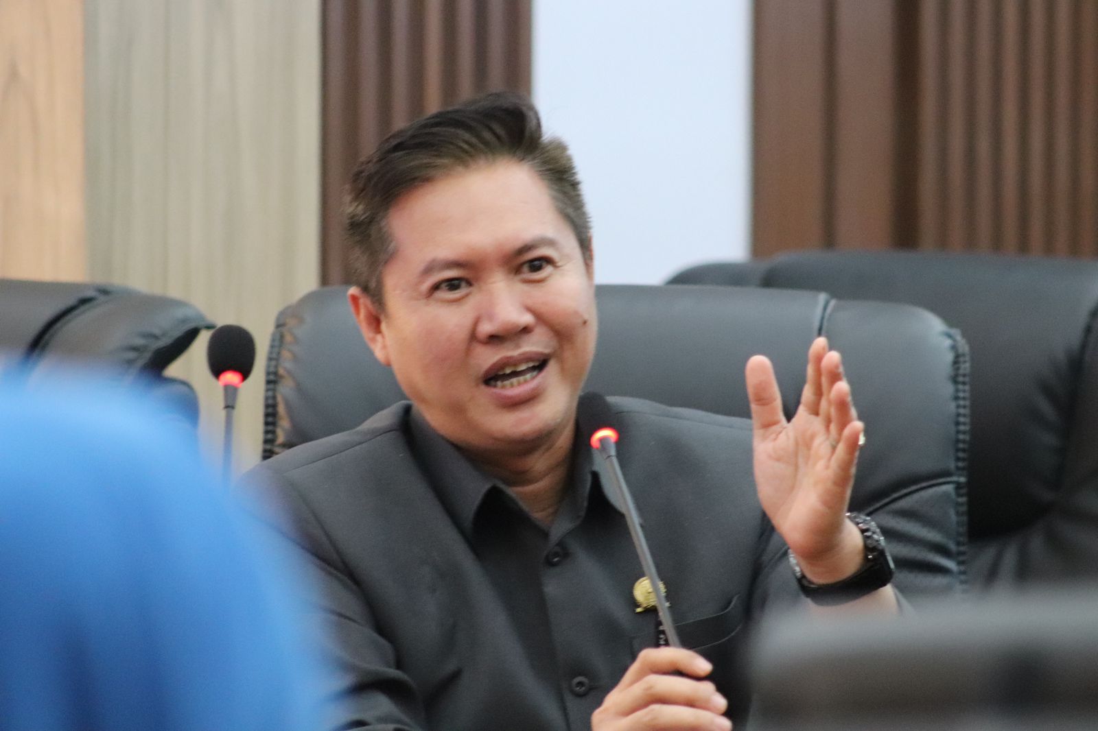 JAGA HAK WARGA: Anggota DPRD Balangan Saiful Arif mendukung penuh langkah Bupati Abdul Hadi yang meminta pengawasan ketat perpindahan KTP.