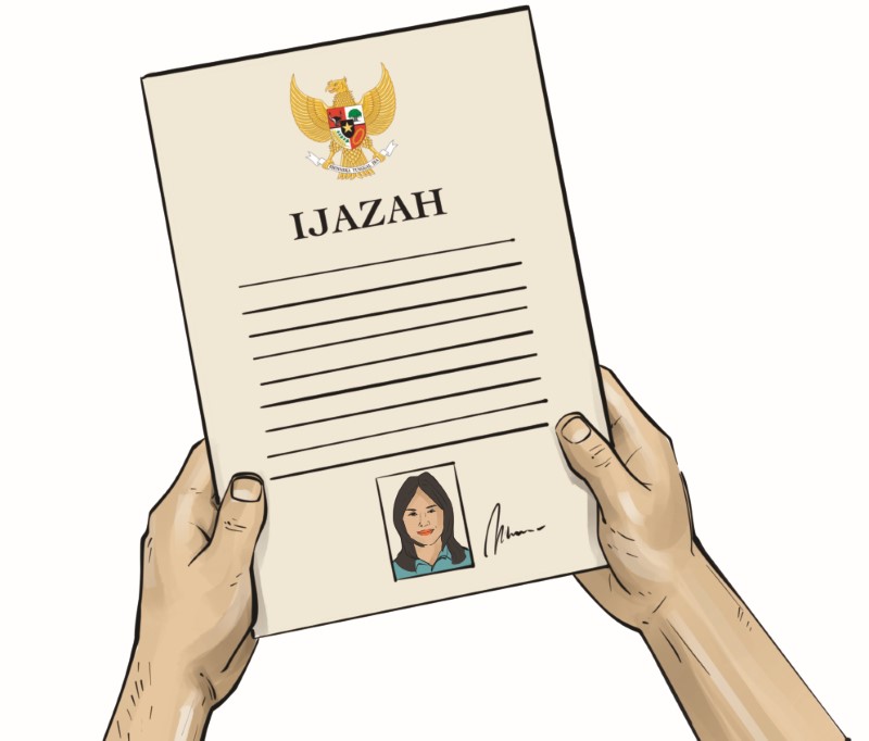 Ilustrasi ijazah