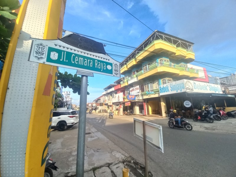 PERUBAHAN LALIN: Dishub Banjarmasin resmi menetapkan fungsi Jalan Cemara menjadi jalan dua arah.