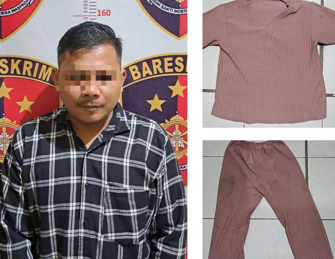 DIRINGKUS: Pelaku penganiayaan MF (31) diringkus polisi di Desa Teluk Kepayang, Kusan Hulu, setelah serang istri sirinya. (Foto: Polsek Kusan Hulu untuk Radar Banjarmasin)