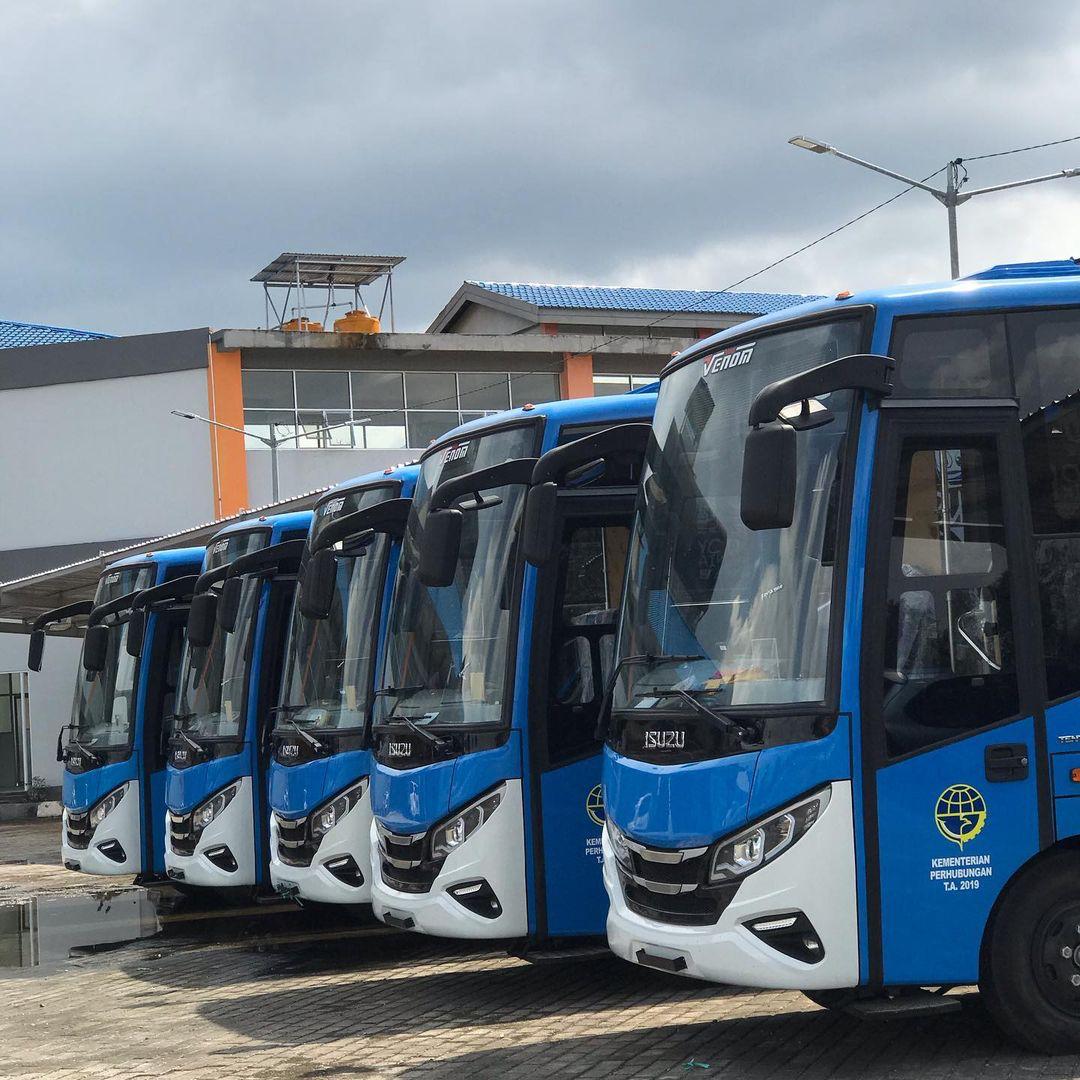 SETOP LAYANAN: Dishub Kalsel menghentikan sementara BRT Banjarbakula sampai batas waktu yang belum ditentukan. (Foto: Muhammad Oscar Fraby/Radar Banjarmasin)
