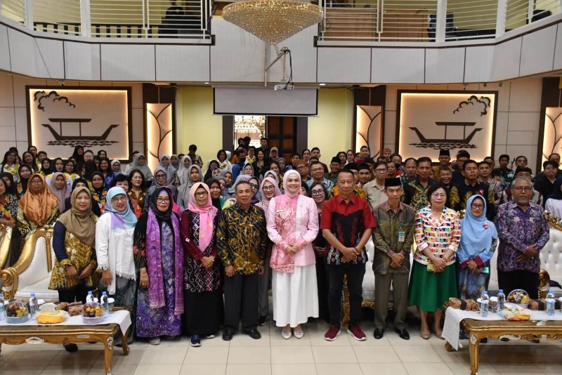 EKSPOS: Exposure Unjuk Karya Kluster yang dibuka Wakil Wali Kota Banjarmasin, Ananda di Balai Kota pada Sabtu (10/5).