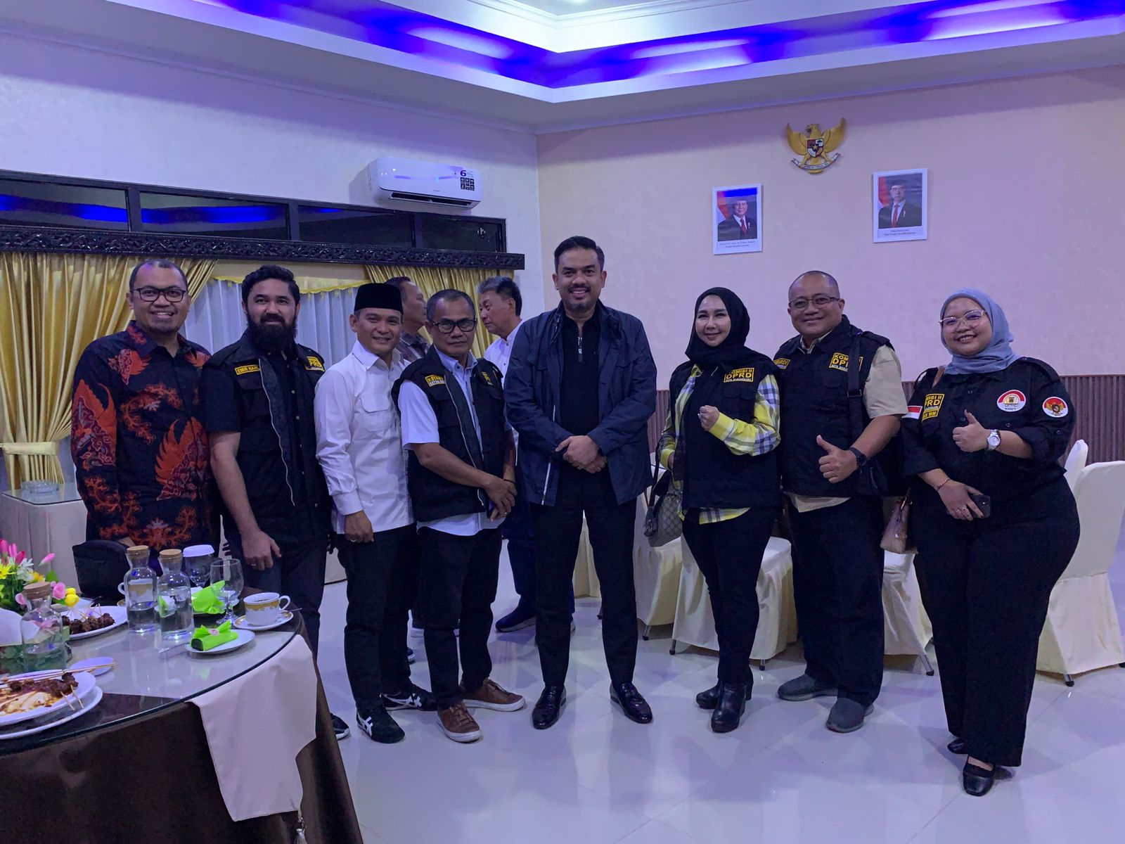 MOMEN: Kehadiran Menteri UMKM Maman Abdurrahman disambut hangat Komisi II DPRD Banjarbaru.