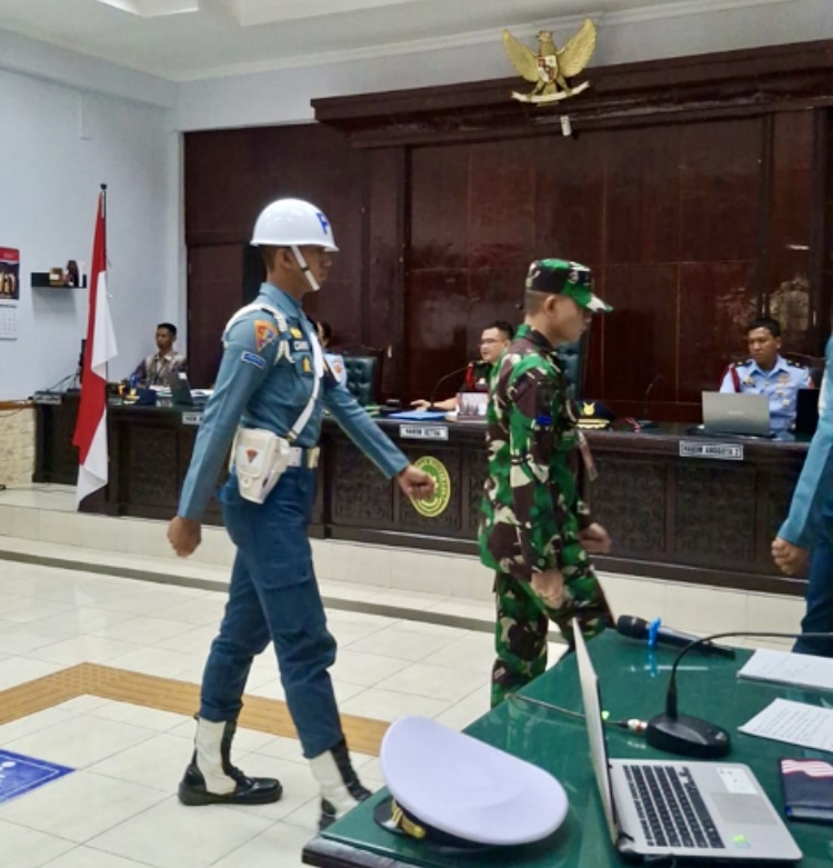 Terdakwa Jumran pelaku pembunuhan jurnalis Juwita menjalani persidangan kedua pada Kamis (8/5/2025) lalu. (Suroto untuk Radar Banjarmasin)