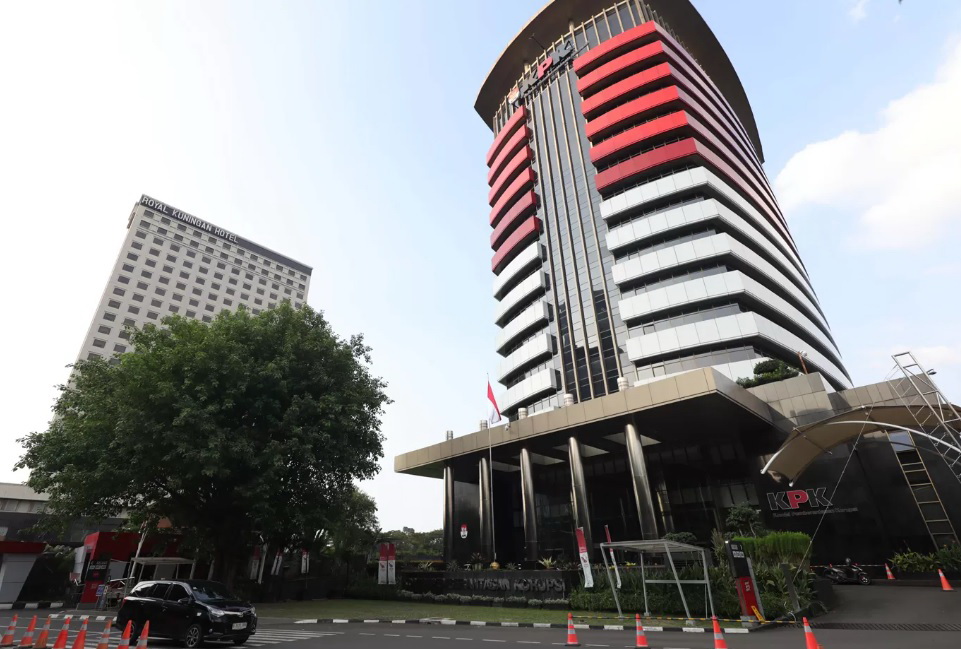 GEDUNG MERAH PUTIH: Kantor Komisi Pemberantasan Korupsi (KPK), Jakarta, difoto Juni 2023.