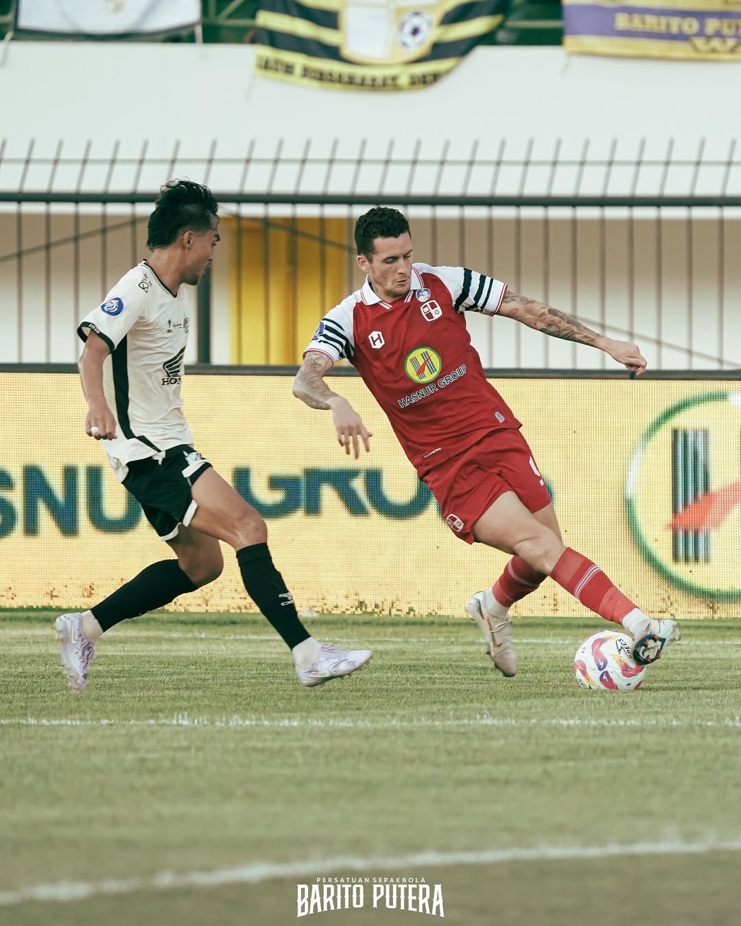 TERJEPIT: Kekalahan telak PS Barito Putera dari PSM Makassar mengubah persaingan zona merah Liga 1 Indonesia 2024/2025. (Foto: BARITO PUTERA)
