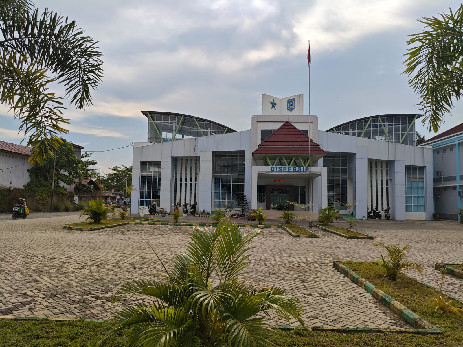 KANTOR: Dispersip Kabupaten HSS melakukan berbagai program untuk tingkatkan minat baca.