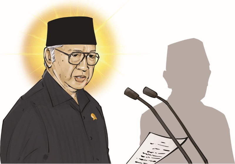 Ilustrasi Presiden Soeharto