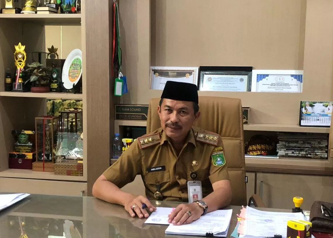 Kepala Dinas Pendidikan (Disdik) Kabupaten Tanah Bumbu (Tanbu), Amiludin. (Foto: Zulqarnain/Radar Banjarmasin)