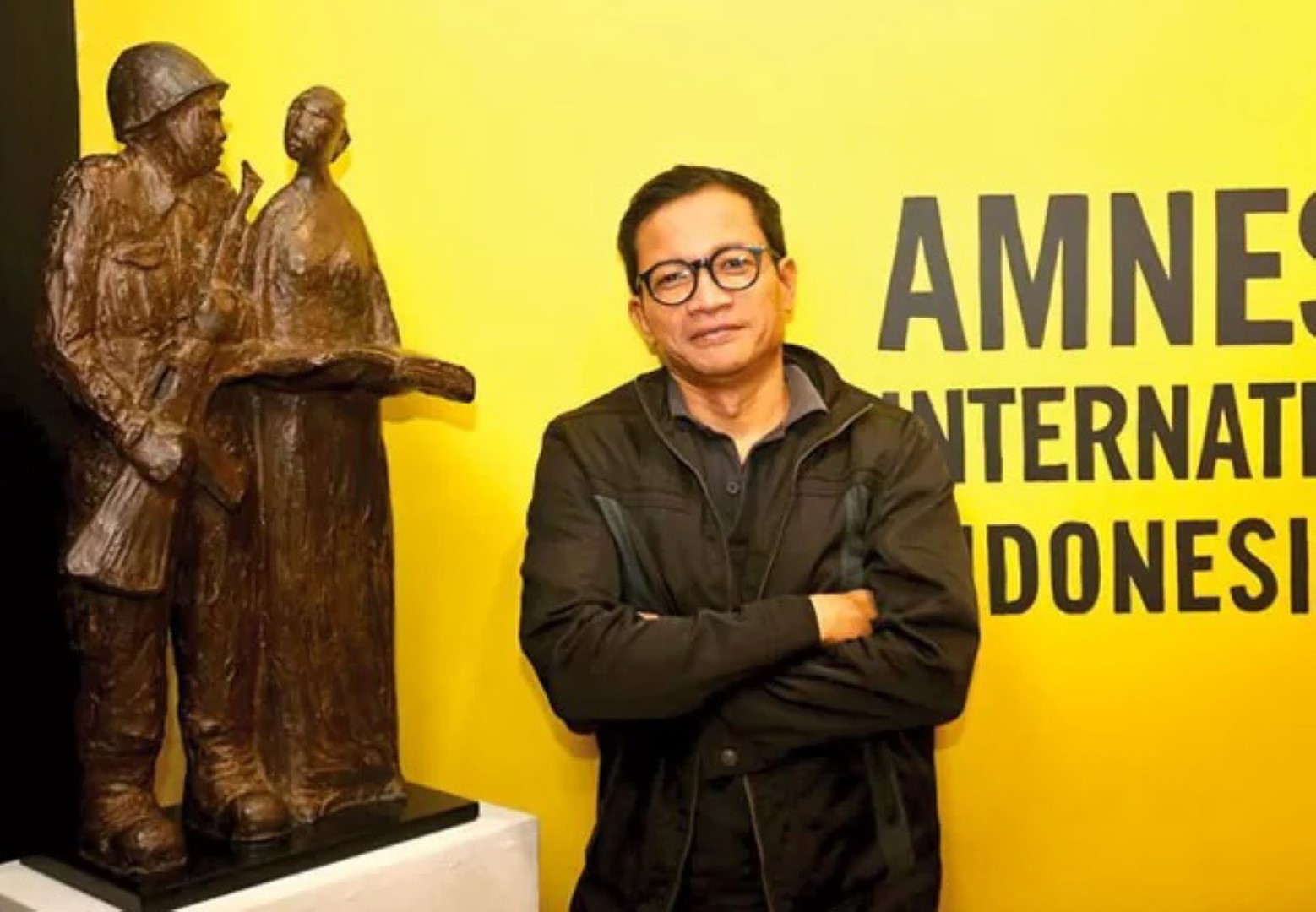 AKTIVIS: Direktur Amnesty International Indonesia Usman Hamid, salah seorang aktivis gerakan reformasi pada 1998 yang&nbsp; menumbangkan Presiden Soeharto.