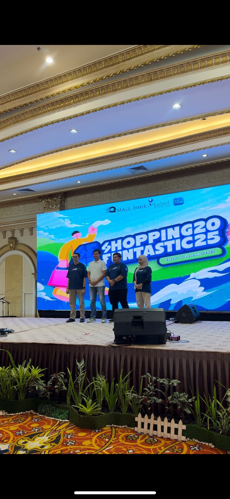 BERTABUR HADIAH:Q Mall Banjarbaru meluncurkan program Shopping Funtastic 13.(Foto:Q Mall Banjarbaru)