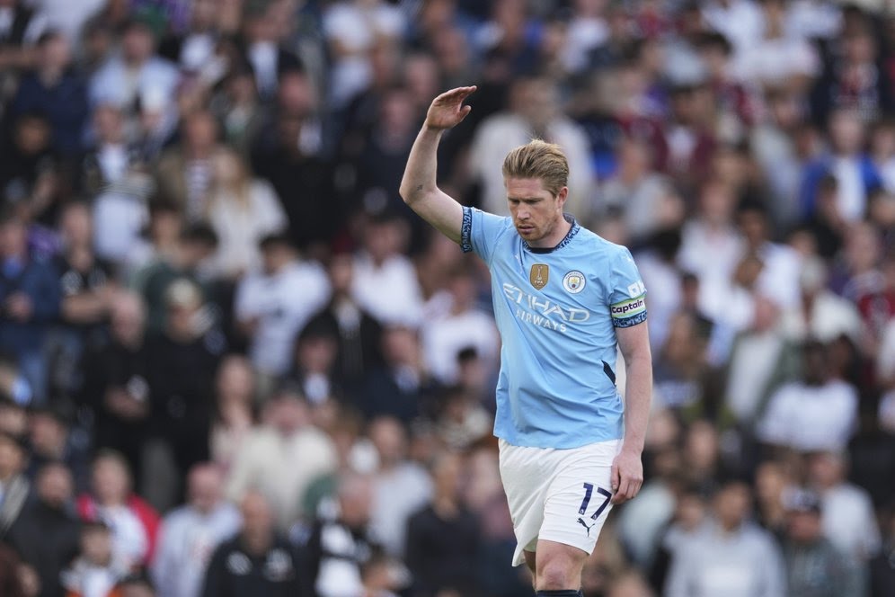 MEMASTIKAN: Mantan gelandang Manchester City, Kevin De Bruyne memastikan langkahnya untuk bergabung dengan Napoli.