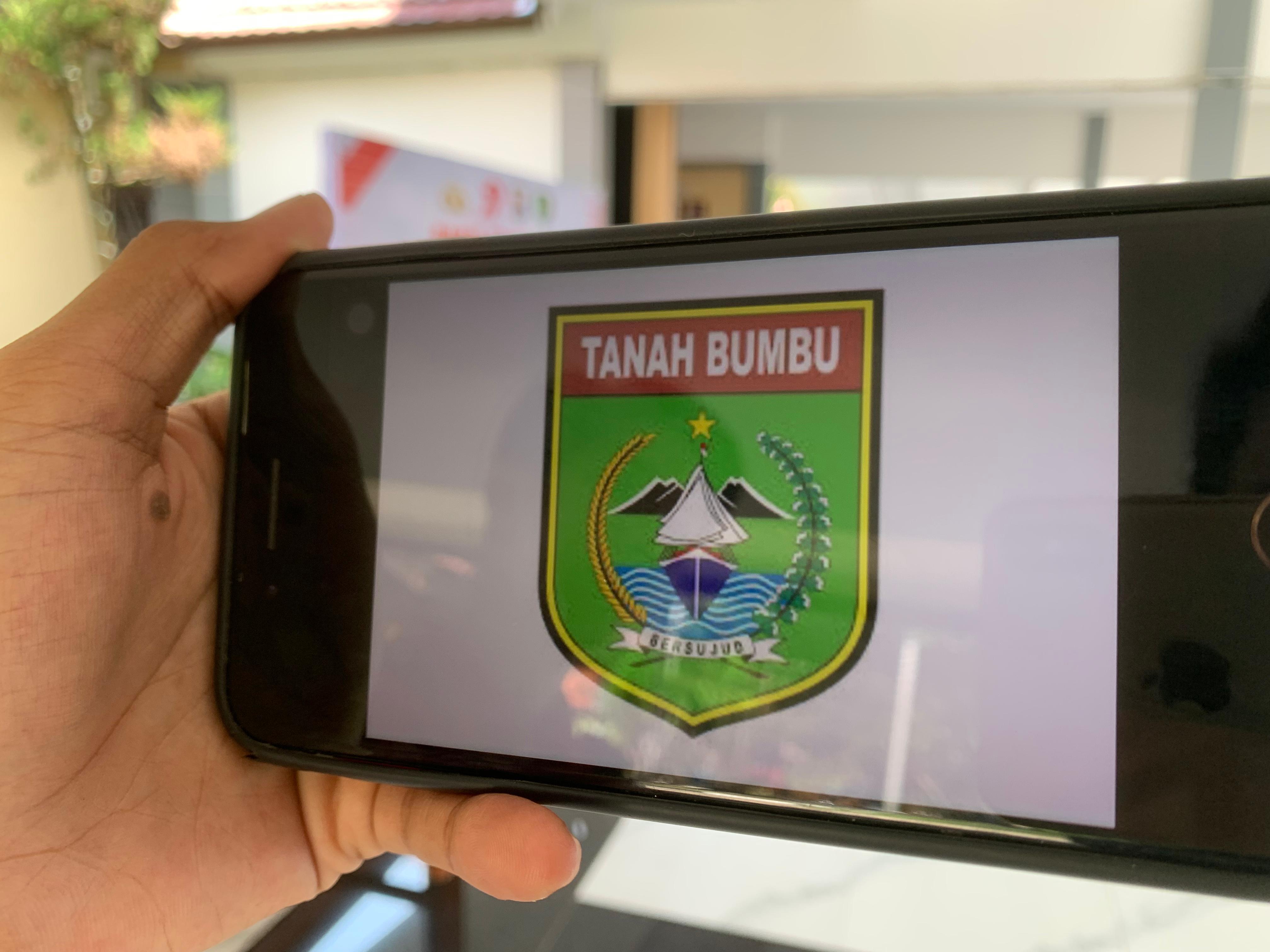 MAKNA: Lambang Kabupaten Tanah Bumbu. Setiap elemen dalam gambar ini punya makna, dari sejarah hingga harapan masa depan Bumi Bersujud.