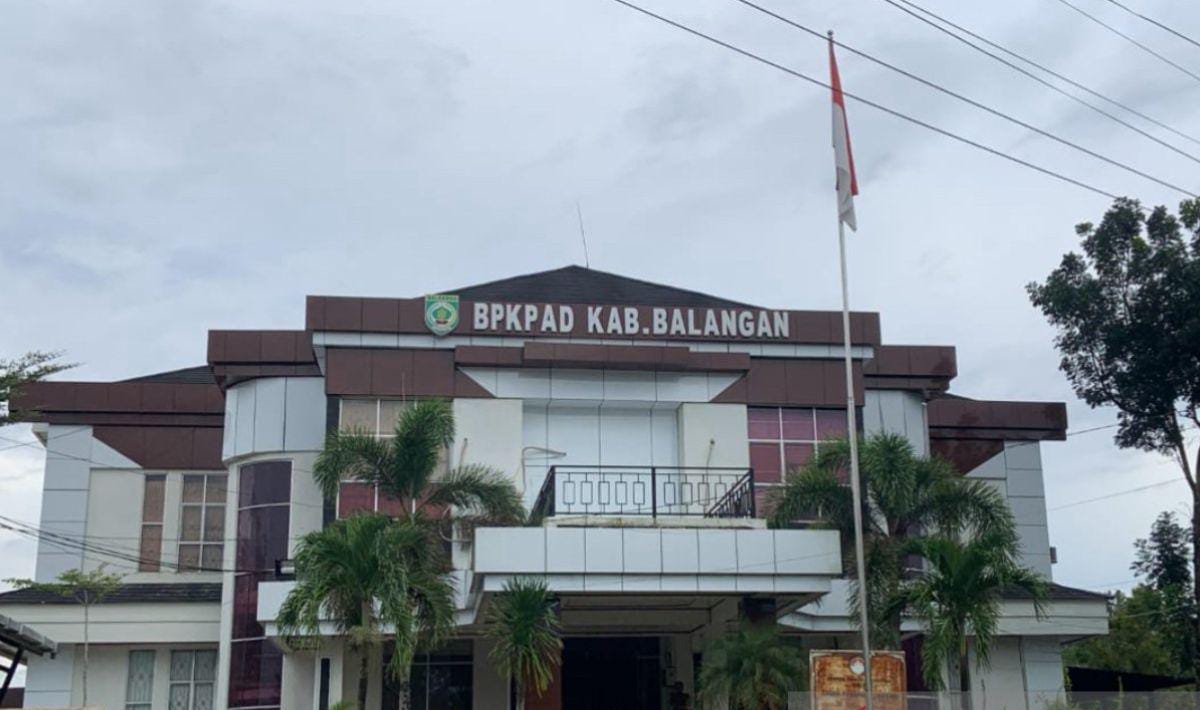 Kantor BPKPAD Kabupaten Balangan.(Istimewa)