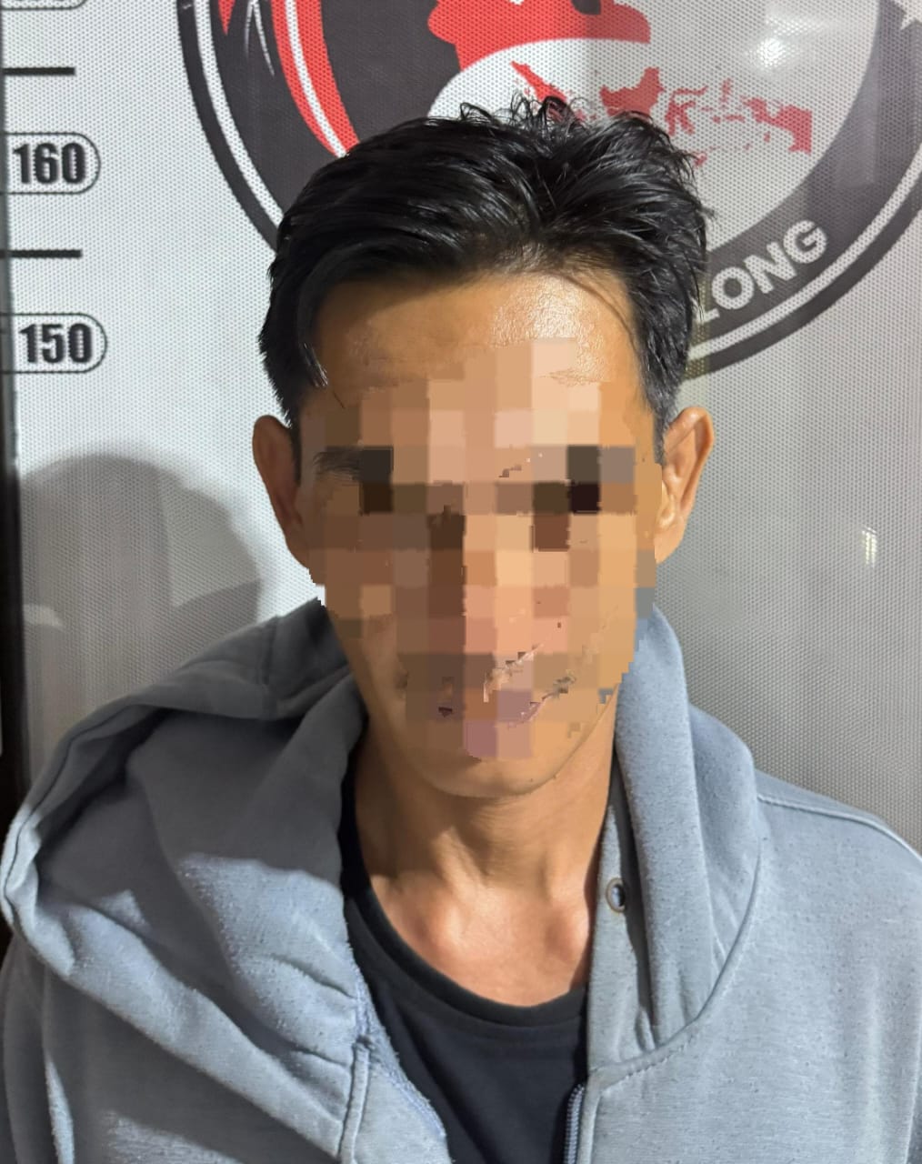 DIAMANKAN: Diduga warga Desa Matabu Kecamatan Dusun Timur Kabupaten Barito Timur Kalimantan Tengah yang mengedarkan sabu di Tabalong.
